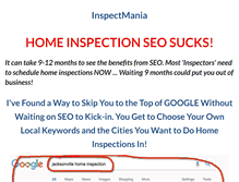 Tablet Screenshot of inspectmania.com